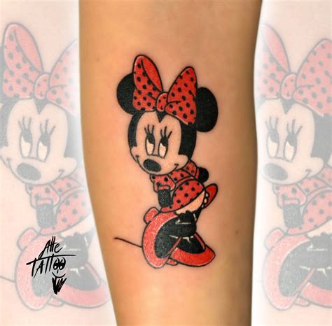 minnie tattoo|minnie tattoos images.